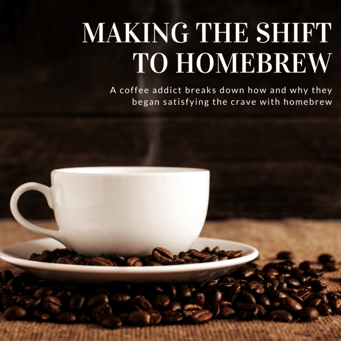 This article will explain how I made the shift to making my own coffee at home—and why I began doing so in the first place.