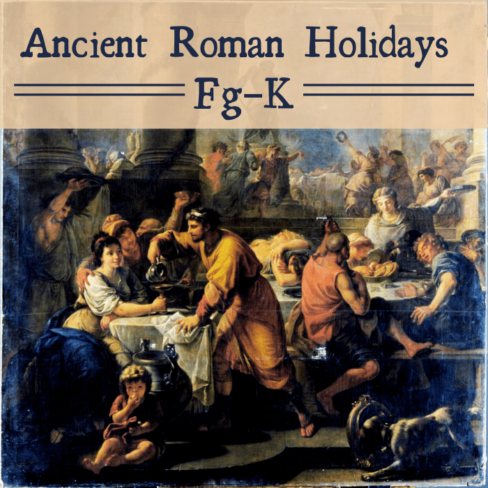 Ancient Rome was home to a diverse array of holidays, many of which existed to celebrate various deities.