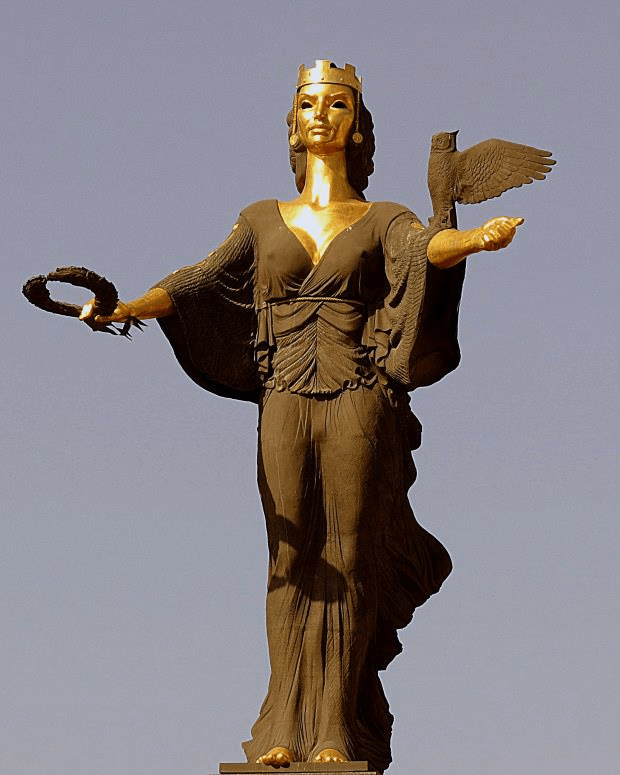 This file is licensed under the Creative Commons Attribution-Share Alike 3.0 Unported license. Statue of Sofia, in Sofia, Bulgaria