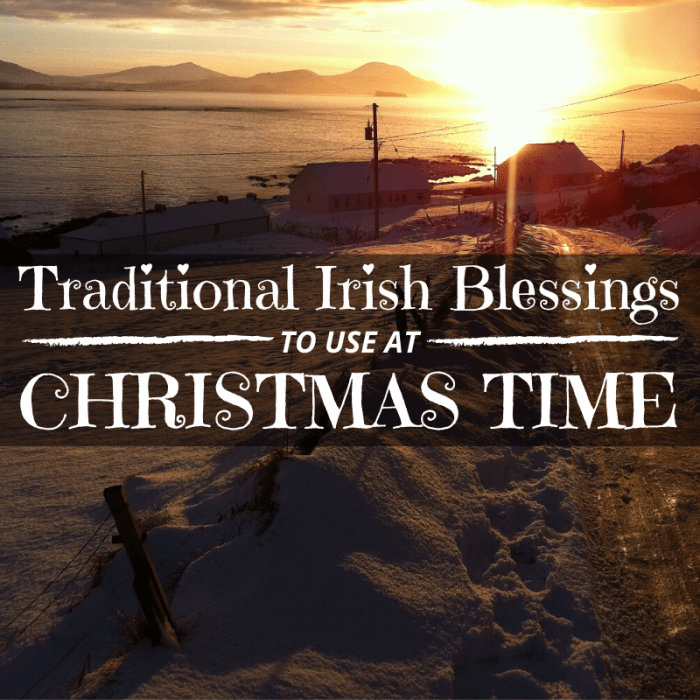In Ireland, it is traditional to recite blessings to commemorate special events or important occasions. These blessings are perfect for Christmas.