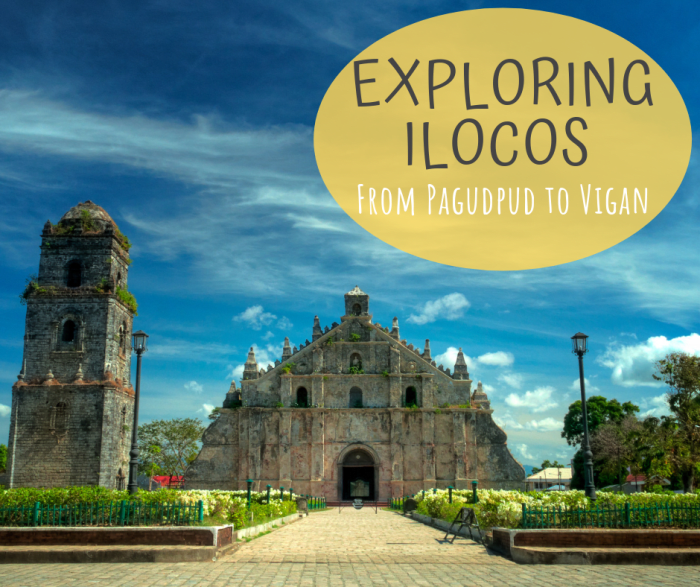 The Church of Saint Augustine, commonly known as the Paoay Church, is just one of the many treasures in Ilocos.