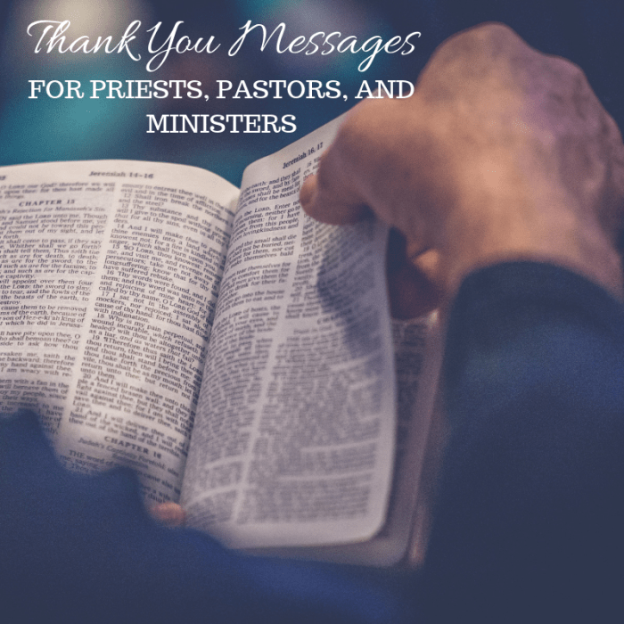 Our pastors and priests help us in ways others can't—let's thank them for the lasting impacts they've made in our lives.