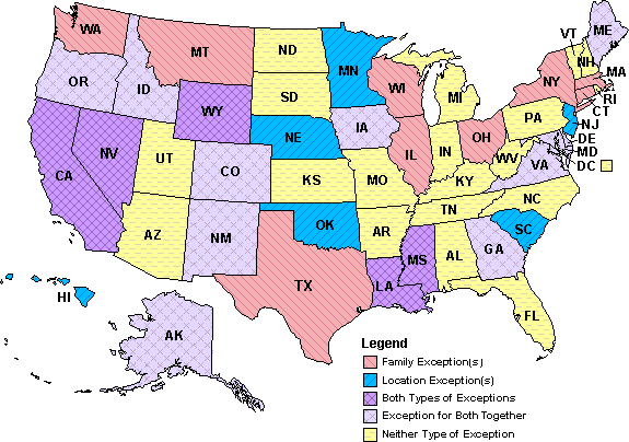 Underage Consumption Map (2007)