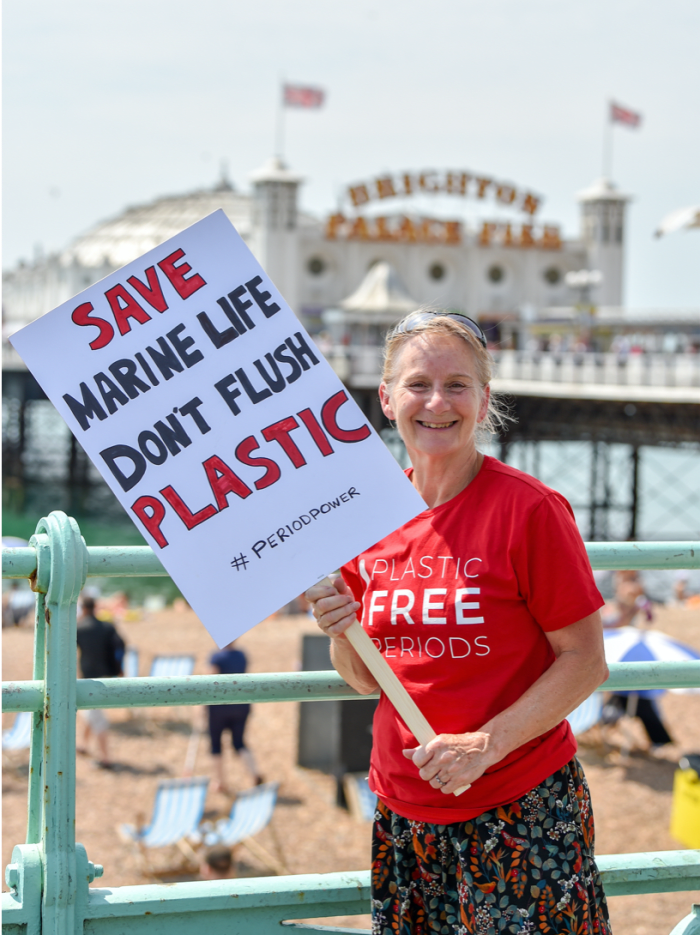 Susie Hewson was a pioneer in creating a company that avoids plastic waste in sanitary ware - Natracare