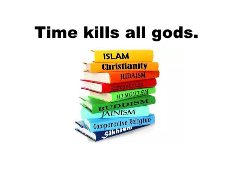 The ancient Hittites had 1000 gods. The Hindus have somewhere around 40 to 60. Christians have three. All of them are fiction.
