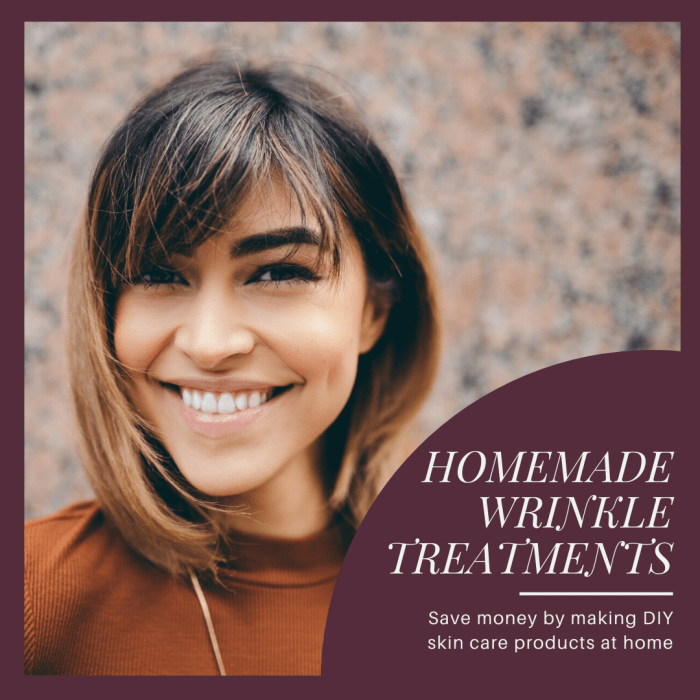 This article will show you how to create five different wrinkle-reducing skin care products in your own home out of common household ingredients.