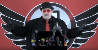 YouTuber Jim Sterling publishes text reviews on his website, thejimquisition.com, while he makes video editorials, let's plays, and reaction videos on his YouTube page.