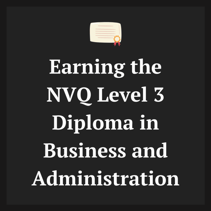 Learn about my experience earning the NVQ Level 3 Diploma, and get an idea of what to expect if you pursue this diploma.