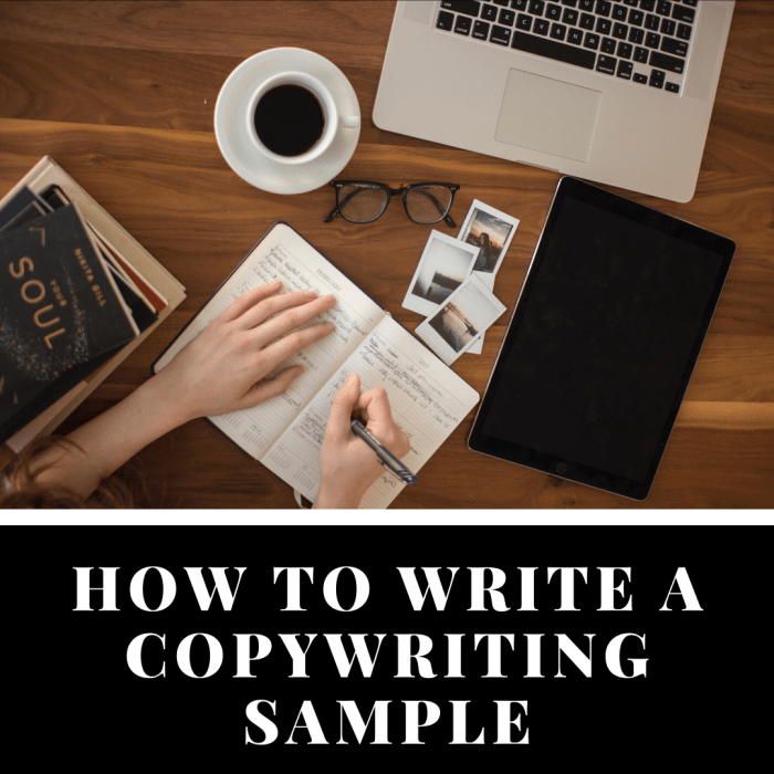 Copywriting is an important occupation. Make sure that your sample is up to par so that you can get the job!