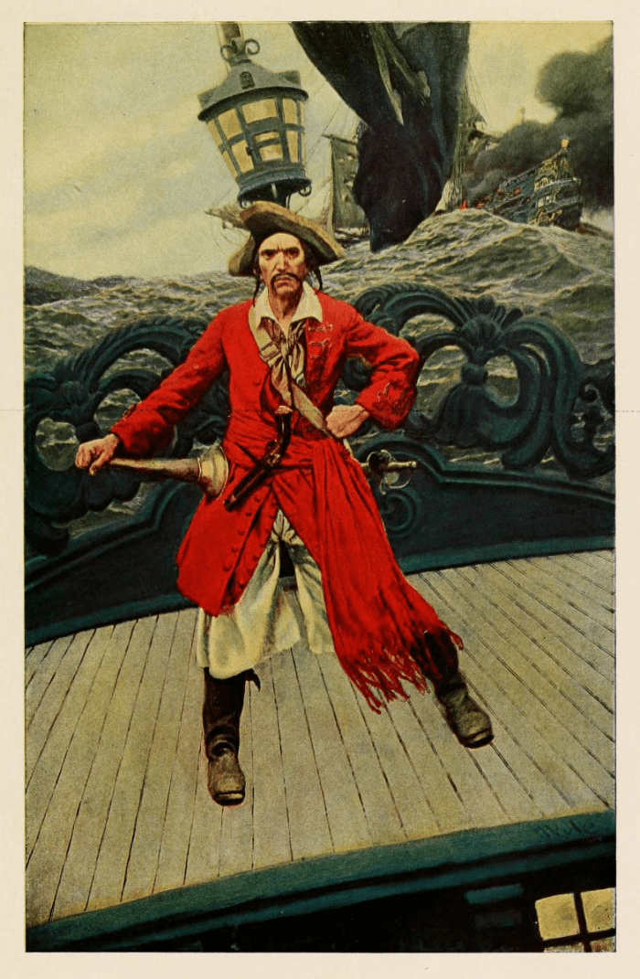A captain from the Golden Age of Piracy