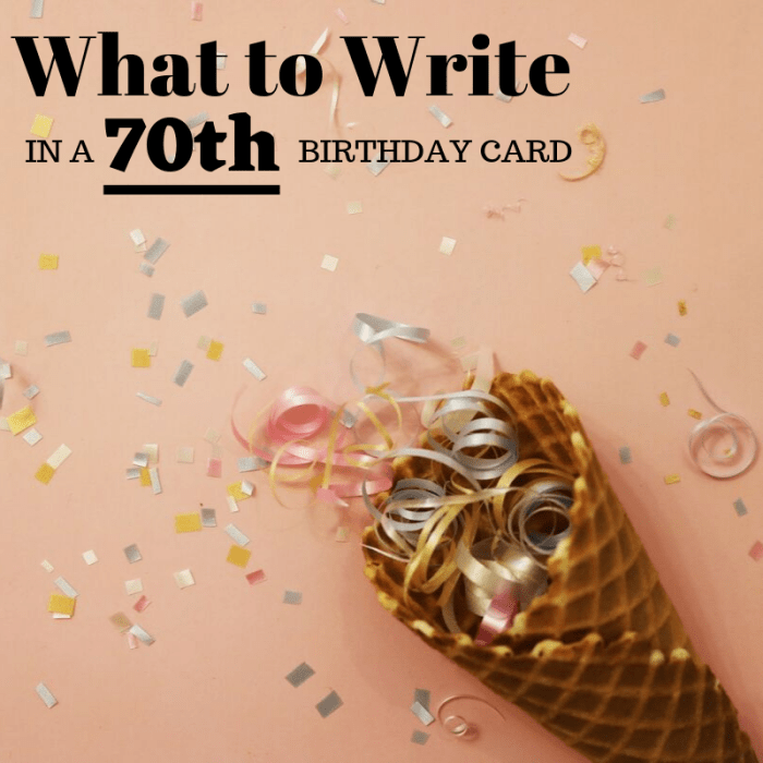 how to write 70th birthday speech