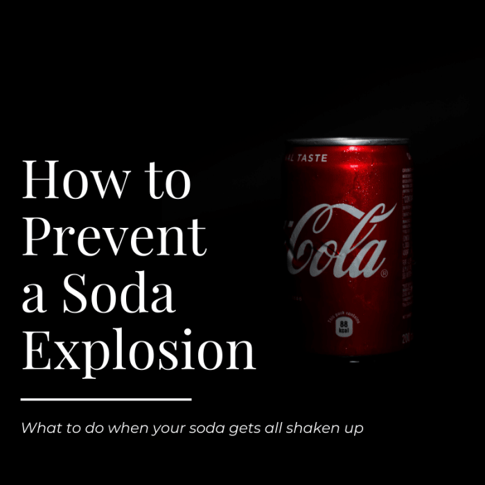 This article will provide some tips about what to do if your soda can or bottle gets all shaken up and you want to drink it without the contents exploding all over the place.