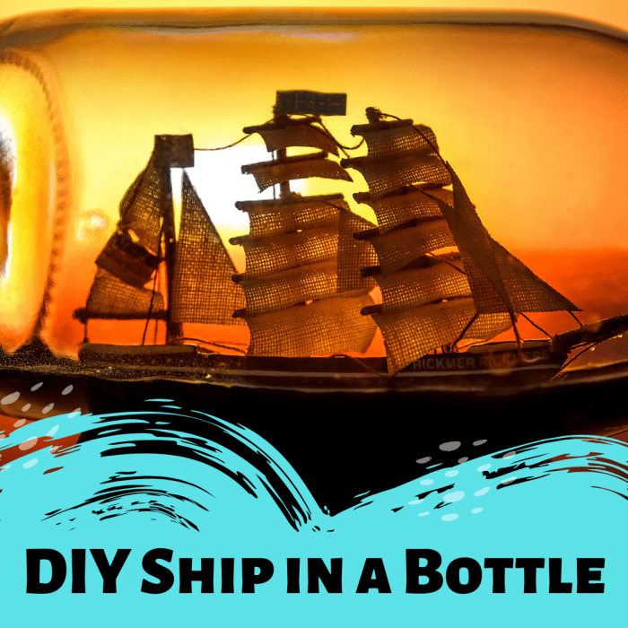 Review some instructions and diagrams for creating a ship in a bottle. Discover the amount of effort and fine detail that goes into this challenging craft.