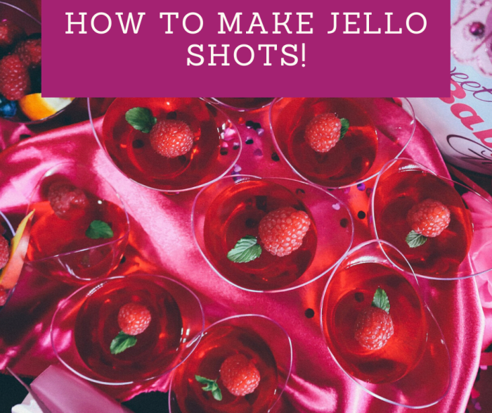 Få festen i gang med disse smakfulle jello shots!