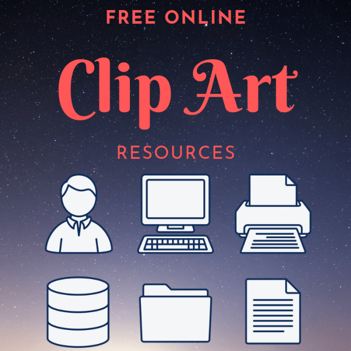 Clip art and other visuals can be used to break up text-heavy content and add meaning to your message.