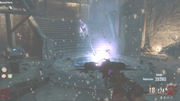The ball of electricity will strike zombies in the area for ten seconds.