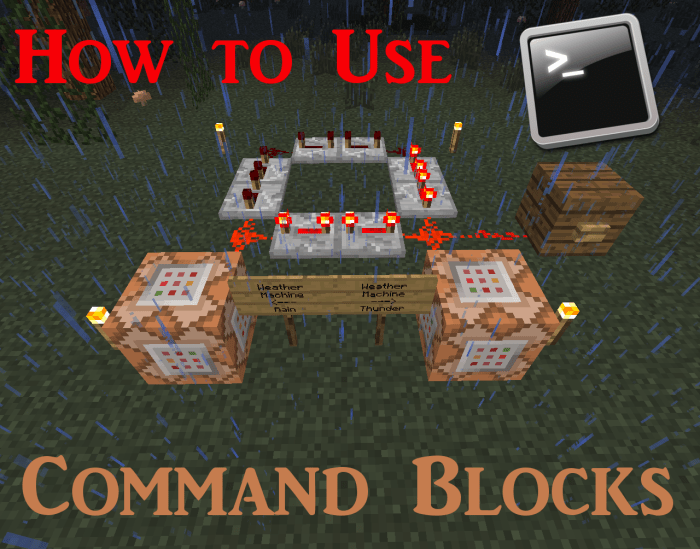 Learn how to use command blocks in your singleplayer and multiplayer worlds!