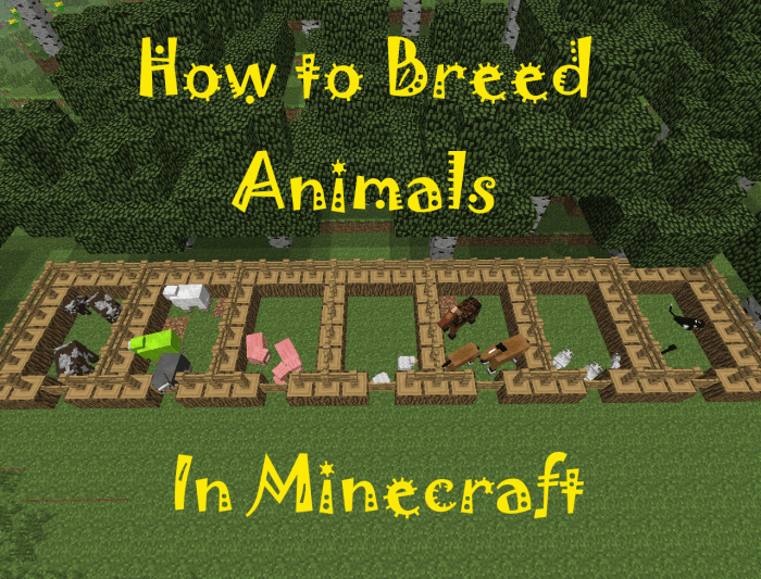 Learn how to breed different animals in Minecraft and the resources they provide!