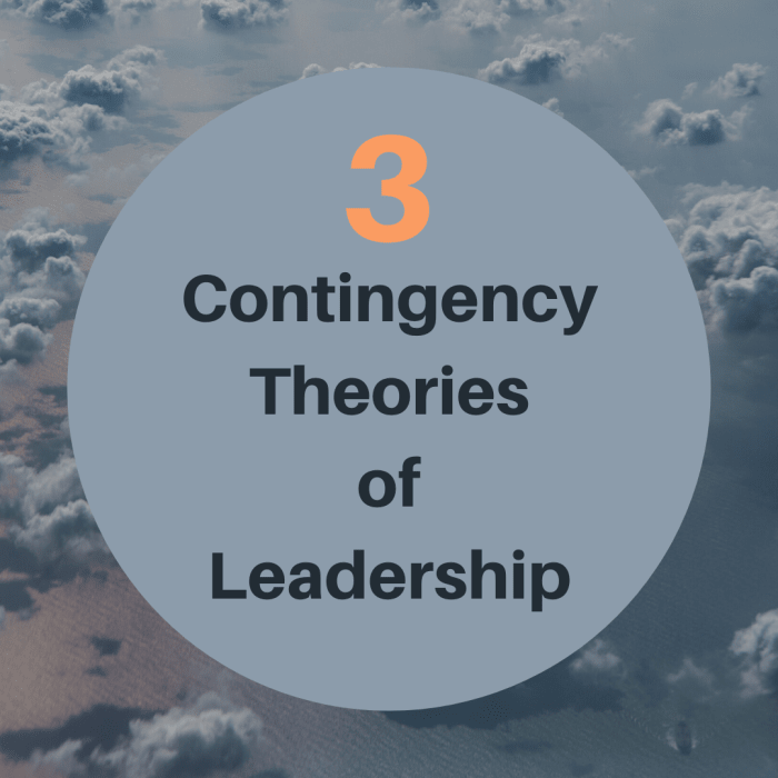 Learn about three leadership theories: Fiedler's Contingency Model, House's Path-Goal Theory, and Hersey and Blanchard's Situational Model.