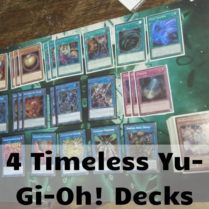 Check out these four awesome Yu-Gi-Oh! decks that will crush your opponents and win you countless duels.
