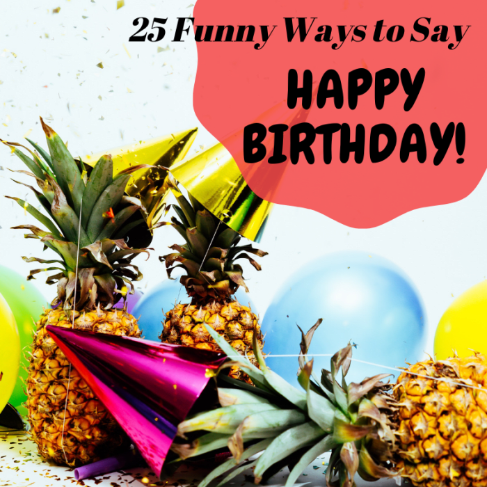 25 Funny Ways to Say Happy Birthday - Holidappy