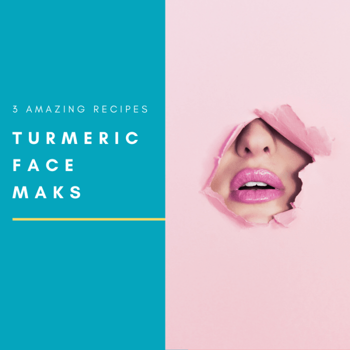 turmericul este un ingredient natural de îngrijire a pielii care poate fi aplicat local pentru pielea strălucitoare! 