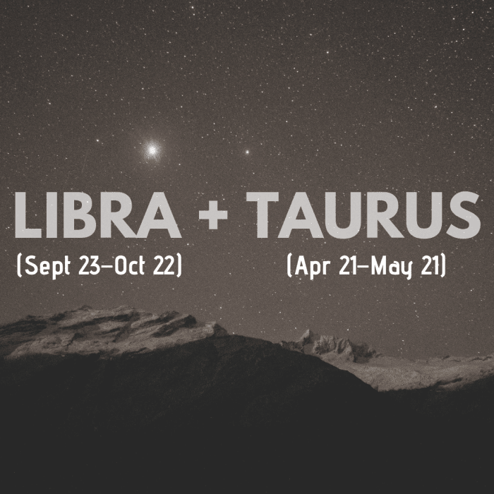 Yin and yang, earth and air—can Taurus and Libra find the beauty in their differences and cultivate a harmonious relationship? Read on to find out.