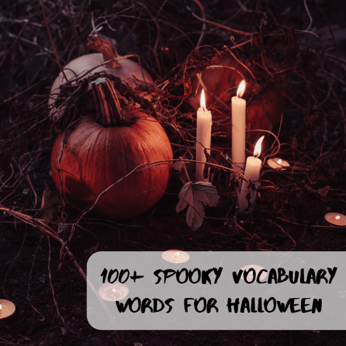 Halloween is a great time to combine fun with education—here are some spooky vocabulary words you can use in your celebrations.