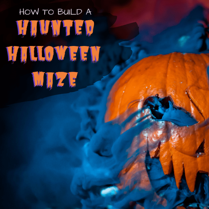 Oman kummituslabyrintin rakentaminen halloweenia varten ei ehkä olekaan niin monimutkaista kuin luulet.