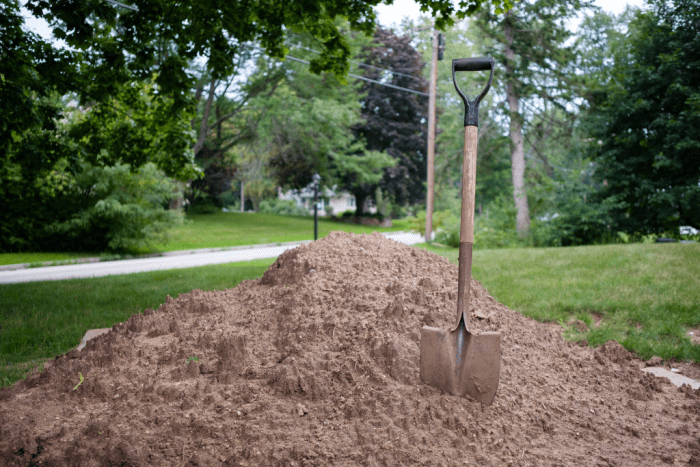 Burying crystals in the earth can cleanse them of negative energy.