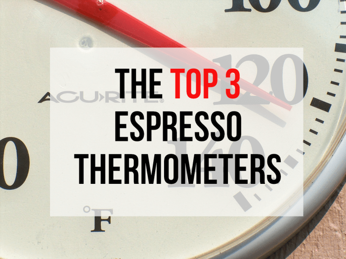 Read on for my recommendations for the best espresso thermometers currently available...