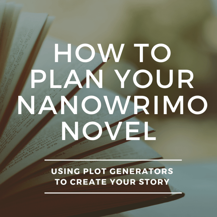 How to Use Plot Generators for NaNoWriMo (Story Ideas & Tips