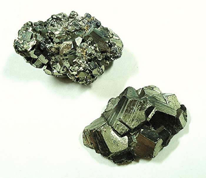 Pyrite (also known as fool's gold) is considered a lucky stone to have.