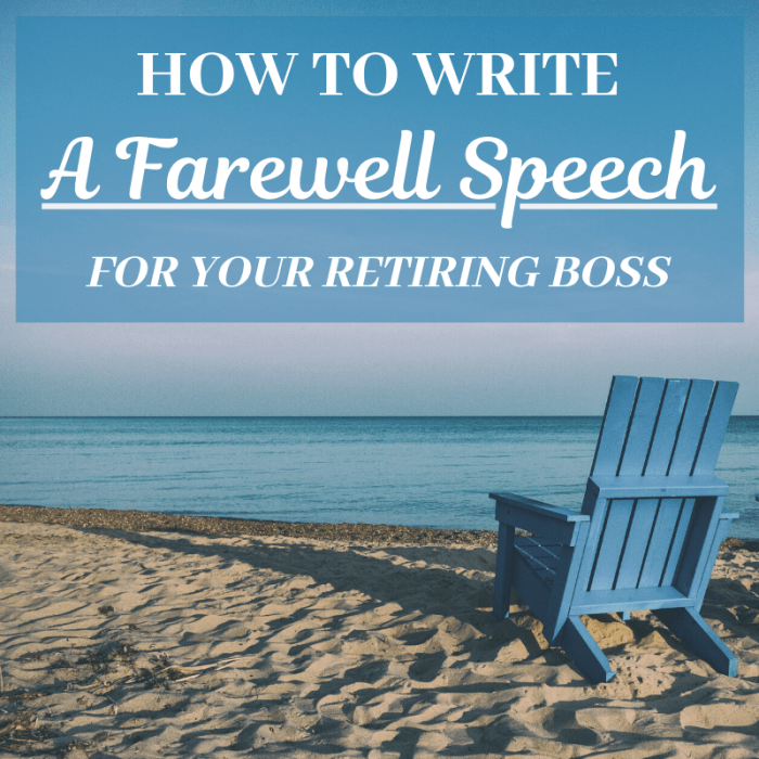 Writing a speech can be intimidating, especially if it's for a big event like a boss or manager's retirement. Here are some tips that will make the process easier.