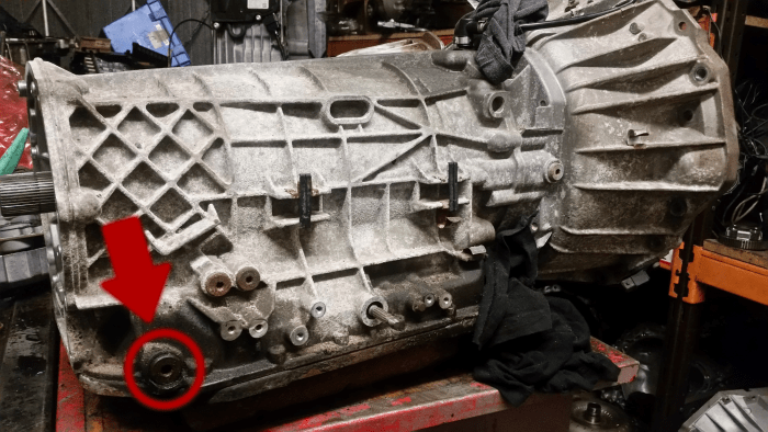 Filling an automatic transmission that doesn't have a dipstick can be a messy affair if you don't have the right equipment.