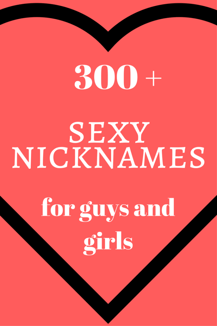 sexy-nicknames