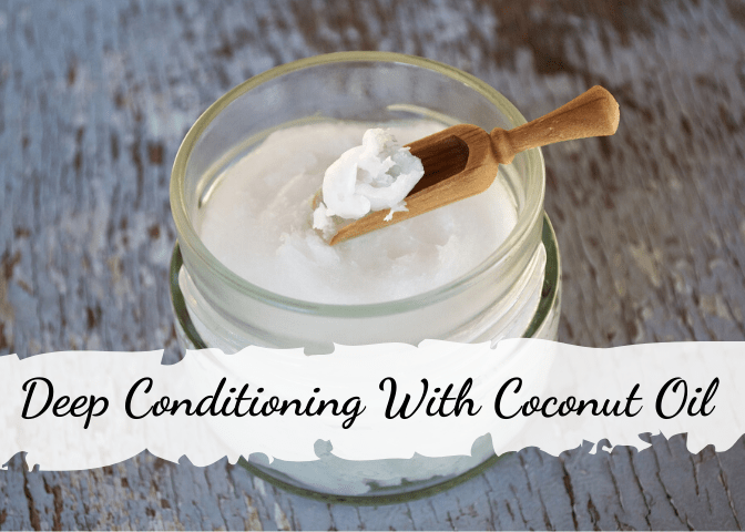 Learn about some of the benefits of coconut oil for your hair and how to use it as a deep conditioner.