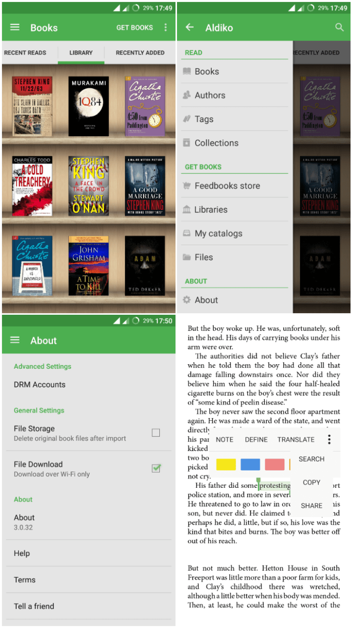 best bookreader apps for android