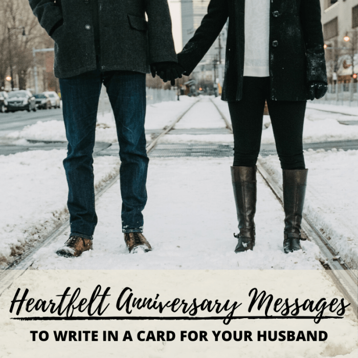 Want to write a romantic anniversary card for your husband? Check out the examples below for ideas and inspiration.