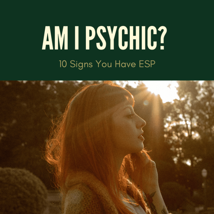 If you've felt like you were always a little different from everyone else, you might be one of the special few who have ESP. Read on to find out more!
