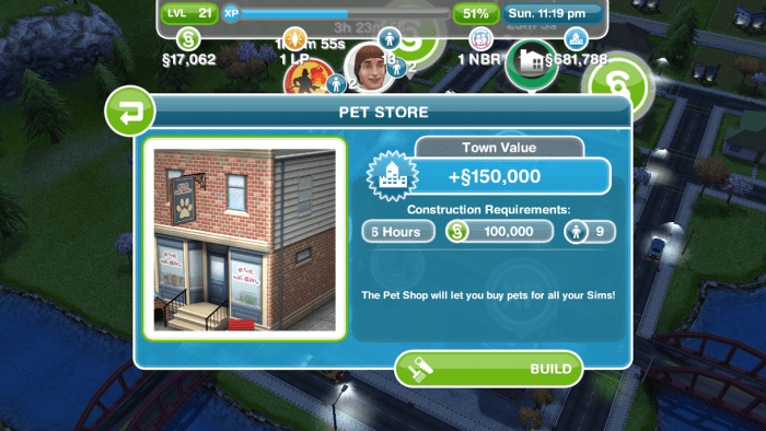 sims freeplay online store not working