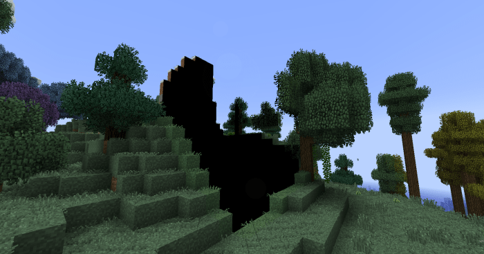 Strange chunk errors can sometimes appear when exploring new parts of the landscape. Thankfully, the player can easily fix this by reloading their world, so it ends up only being a minor annoyance.