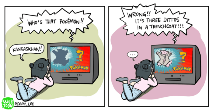 This comic was created by u/asperusualCOMICS on Reddit and perfectly describes the Ditto finding experience.