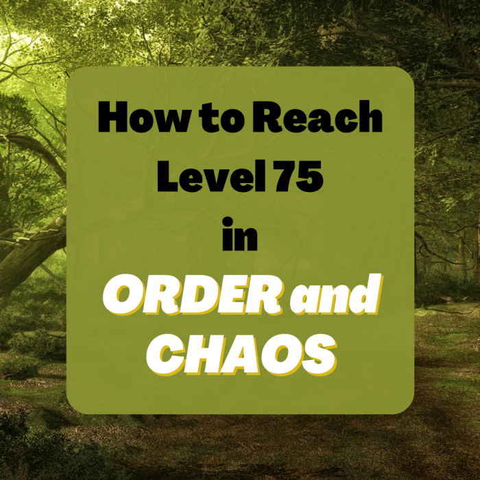 Learn about a few of the methods for hitting level 75 in "OAC," including grinding, questing, and queueing for dungeons.