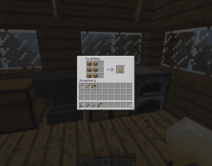 Wooden doors can be built with any type of wooden plank.