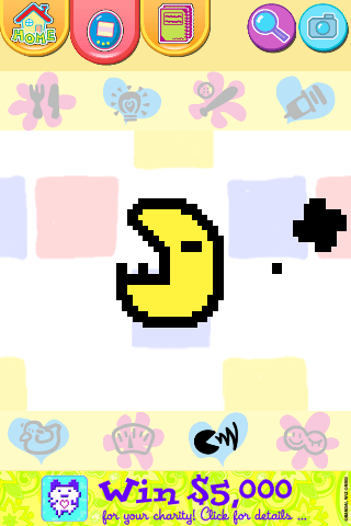 Discipline is necessary when your Tamagotchi pet misbehaves, though it won't like it!