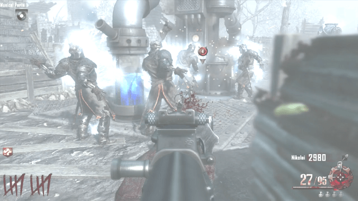The Templar Zombies will try to take the Generator back down by attacking it.