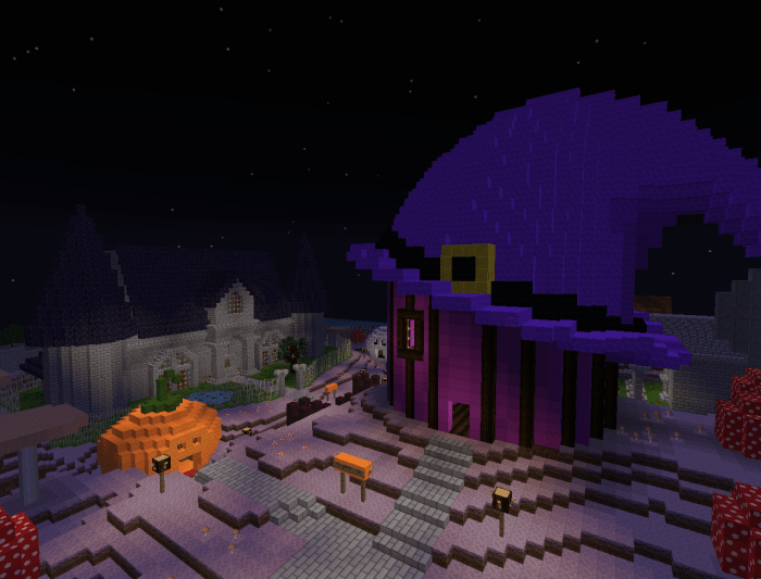 This Halloween-themed park is a fun getaway for players who want to relax.