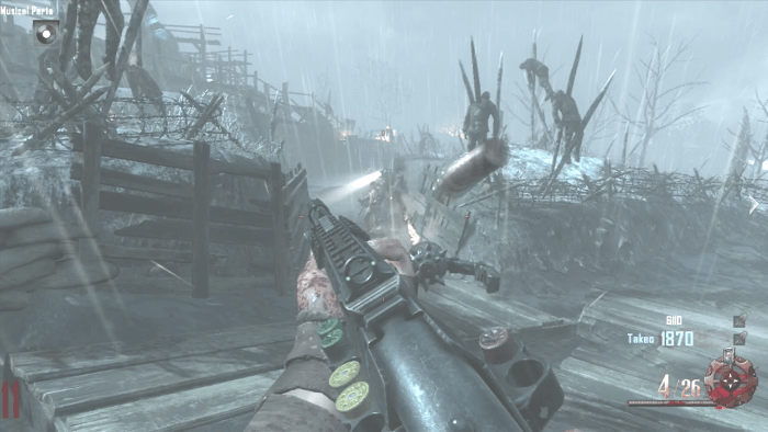 Shotguns are not very effective against Panzer Soldat, due to their lack of range.