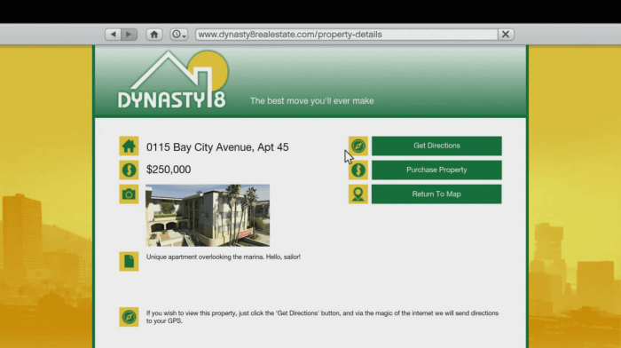Real Estate in "GTA V"